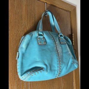 Vintage MK Turquoise purse bag